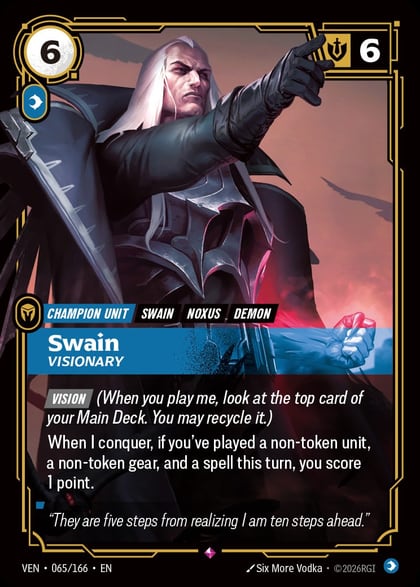 Swain - Visionary, Vendetta 065/166