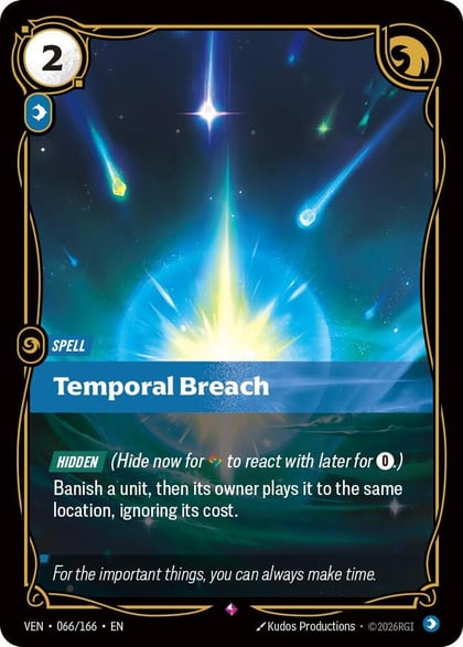 Temporal Breach, Vendetta 066/166