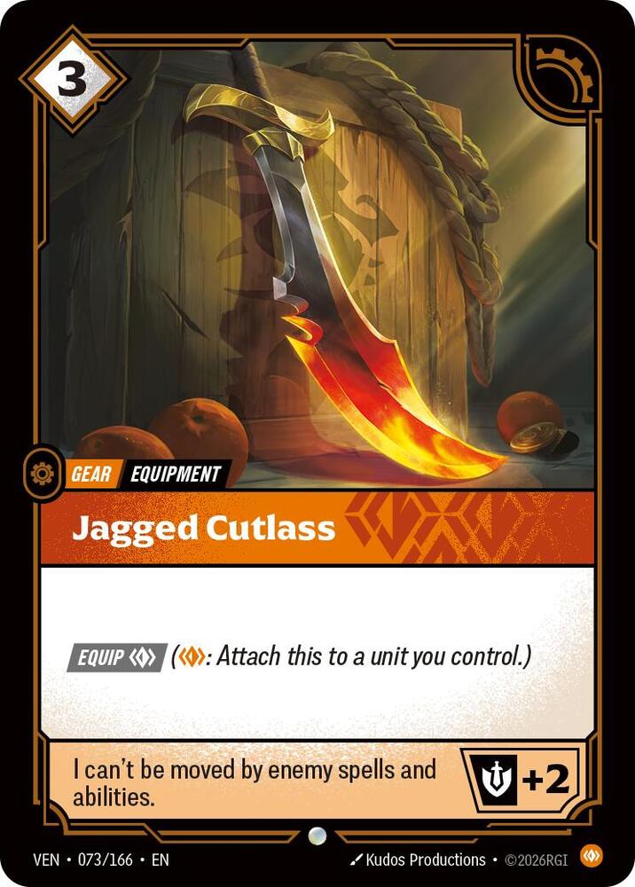 Jagged Cutlass, Vendetta 073/166