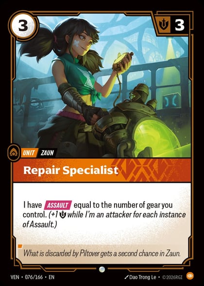 Repair Specialist, Vendetta 076/166