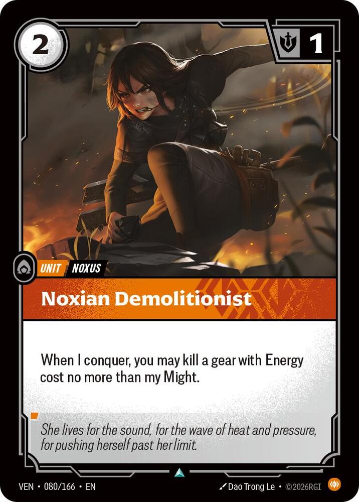 Noxian Demolitionist, Vendetta 080/166