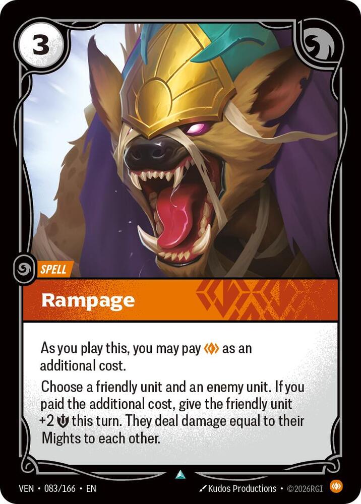 Rampage, Vendetta 083/166