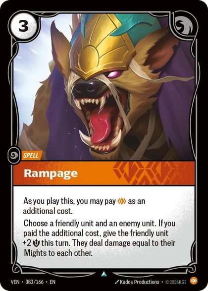 Rampage, Vendetta 083/166