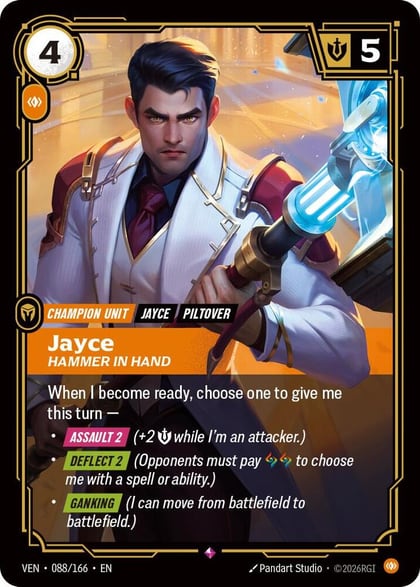 Jayce, Hammer in Hand, Vendetta 088/166