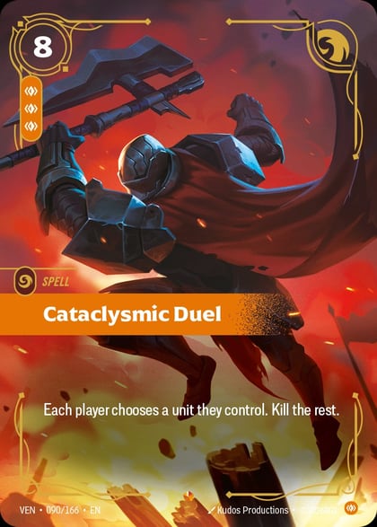 Cataclysmic Duel, Vendetta 090/166