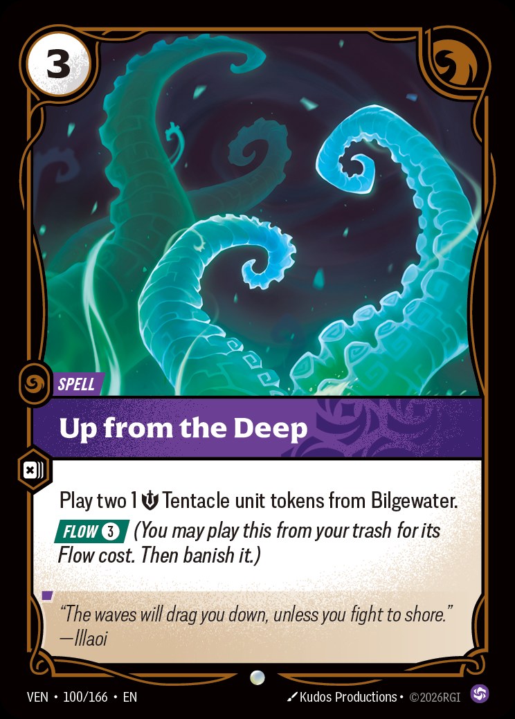 Up from the Deep, Vendetta 100/166