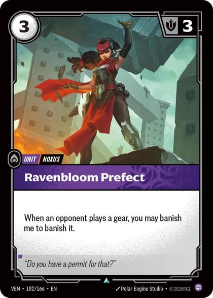 Ravenbloom Prefect, Vendetta 102/166
