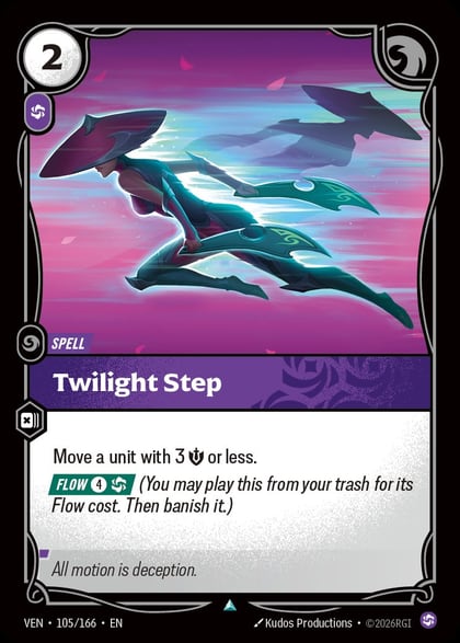 Twilight Step, Vendetta 105/166