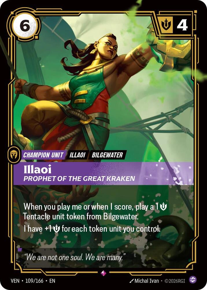 Illaoi, Prophet of the Great Kraken, Vendetta 109/166