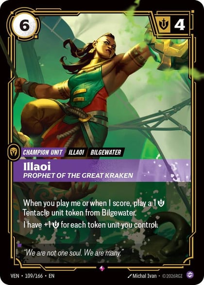 Illaoi, Prophet of the Great Kraken, Vendetta 109/166