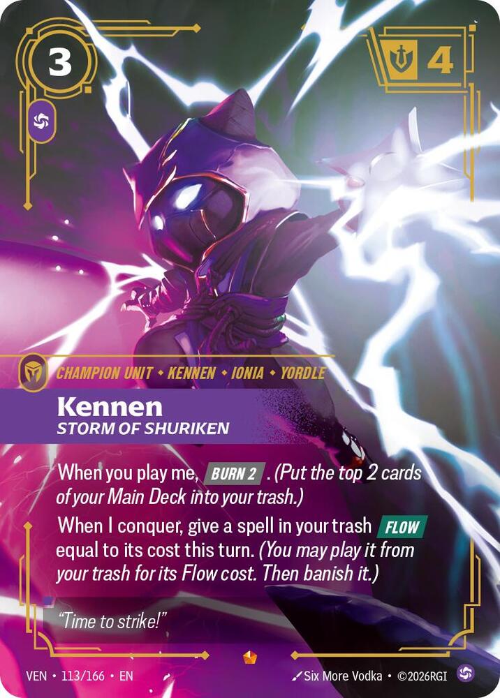 Kennen, Storm of Shuriken, Vendetta 113/166