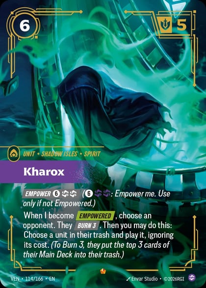 Kharox, Vendetta 114/166