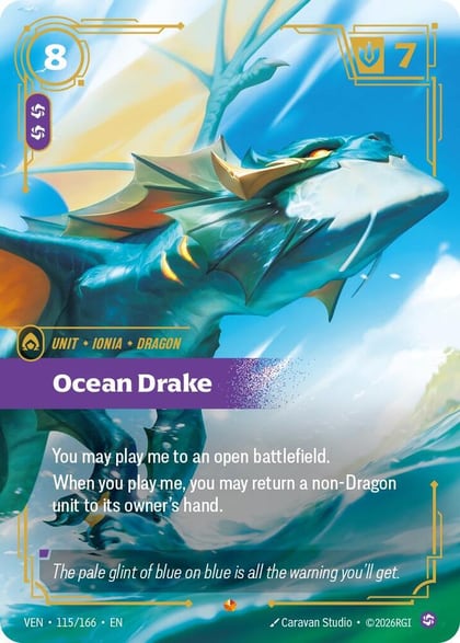 Ocean Drake, Vendetta 115/166