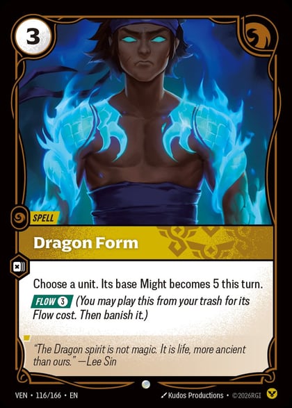 Dragon Form, Vendetta 116/166