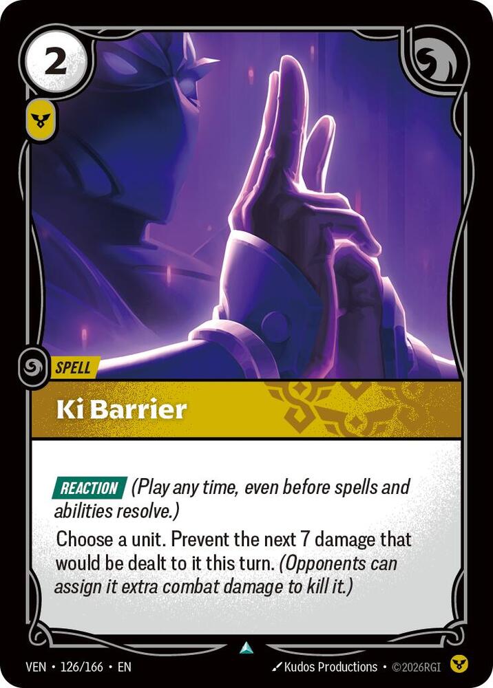 Ki Barrier, Vendetta 126/166