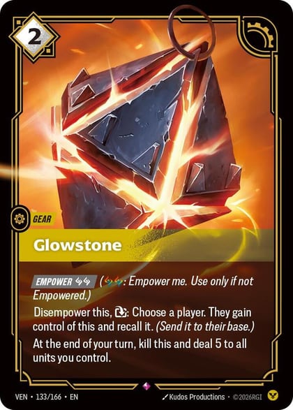 Glowstone, Vendetta 133/166