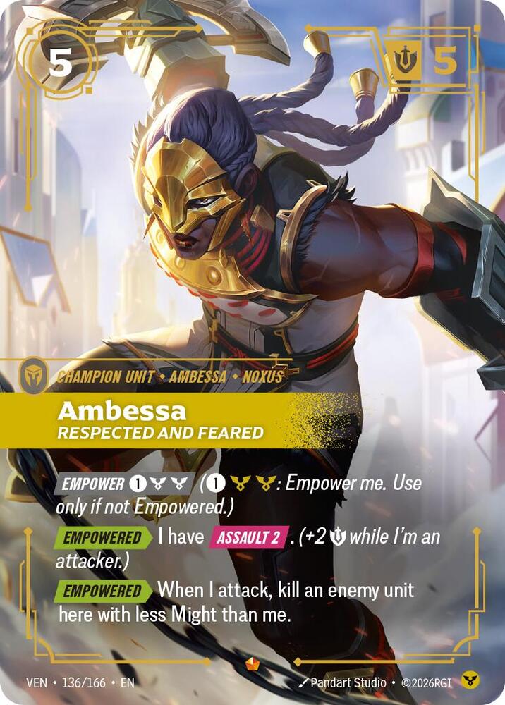 Ambessa, Respected and Feared, Vendetta 136/166