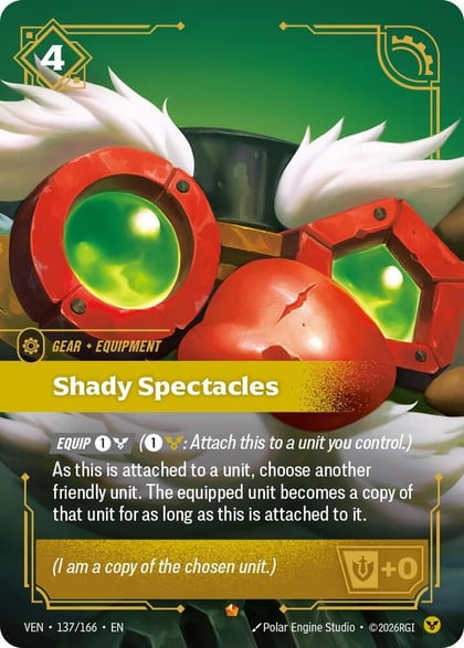 Shady Spectacles, Vendetta 137/166