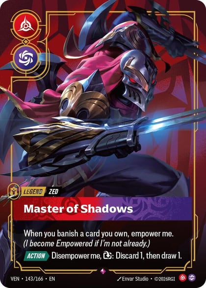 Zed - Master of Shadows, Vendetta 143/166