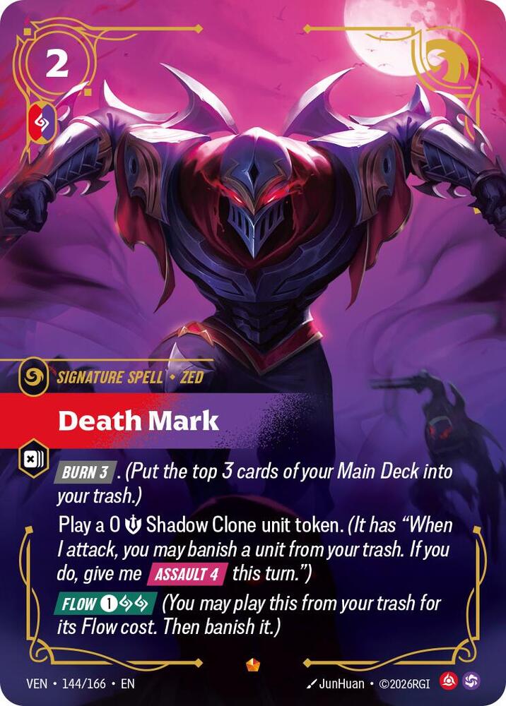 Death Mark, Vendetta 144/166