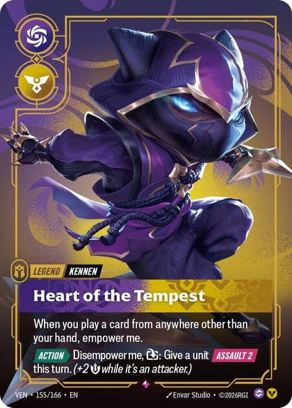 Yordle, Kennen - Heart of the Tempest, Vendetta 155/166