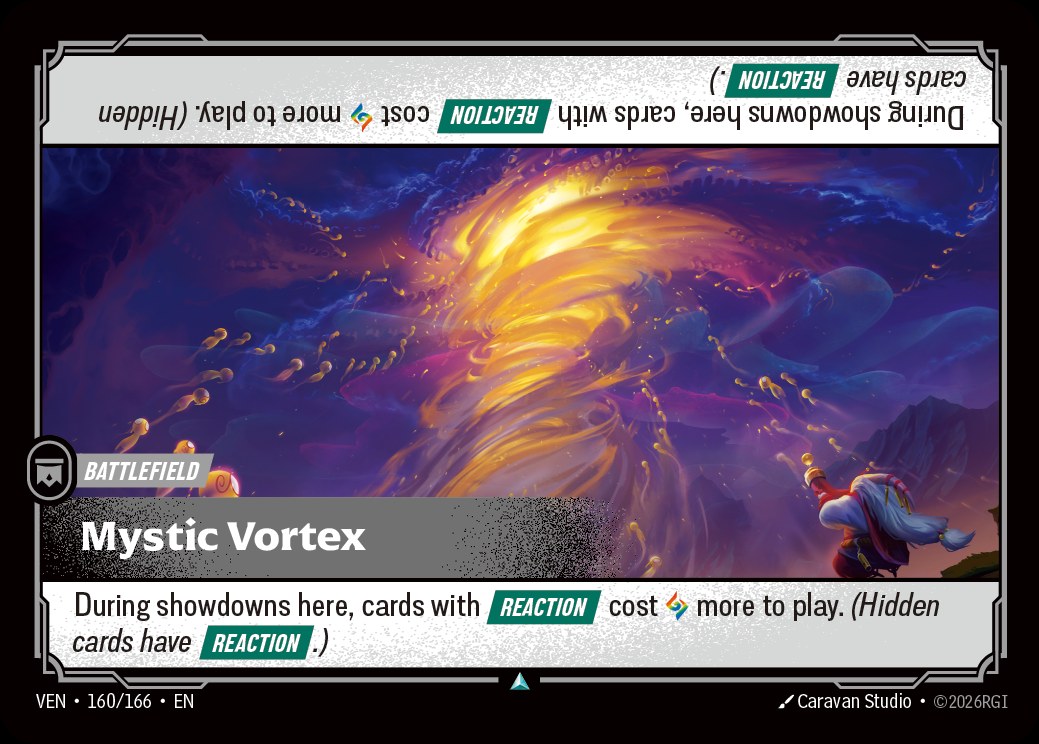 Mystic Vortex, Vendetta 160/166