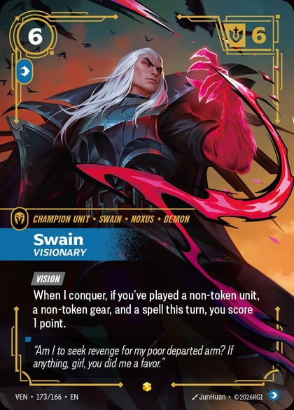 Swain - Visionary (Overnumbered), Vendetta 173/166