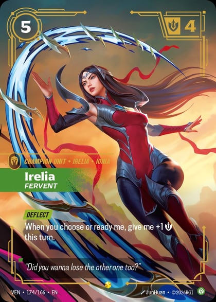 Irelia - Fervent (Overnumbered), Vendetta 174/166