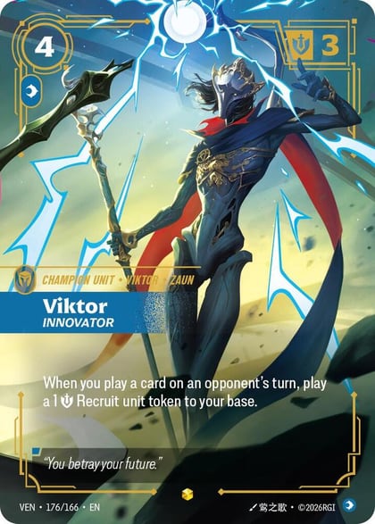 Viktor, Innovator, Vendetta 176/166