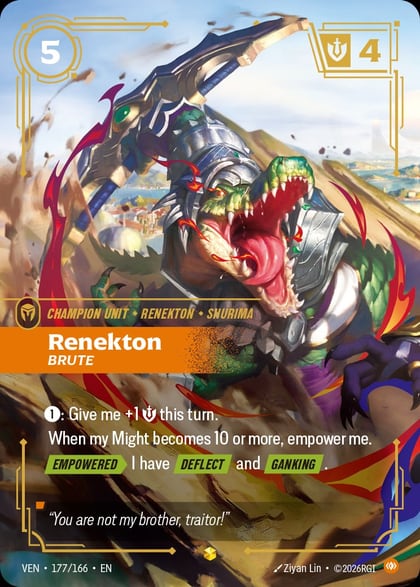 Renekton - Brute (Overnumbered), Vendetta 177/166