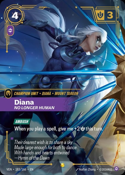 Diana - No Longer Human (Overnumbered), Vendetta 183/166
