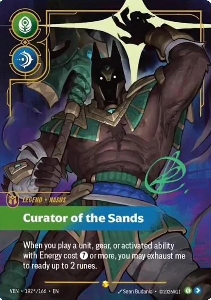 Nasus - Curator of the Sands (Signature), Vendetta 192*/166