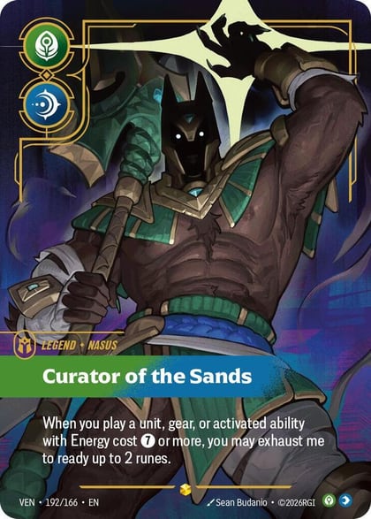 Nasus - Curator of the Sands (Overnumbered), Vendetta 192/166