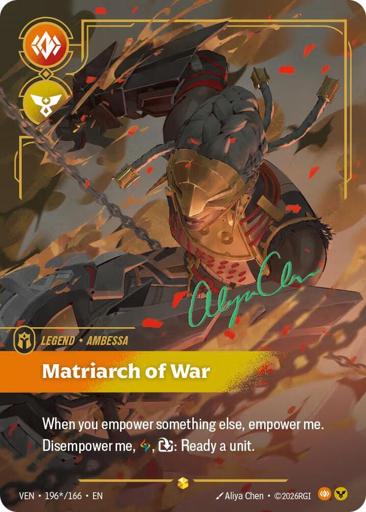 Ambessa, Matriarch of War (Signature), Vendetta 196*/166