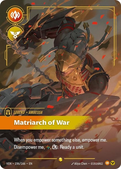 Ambessa - Matriarch of War (Overnumbered), Vendetta 196/166