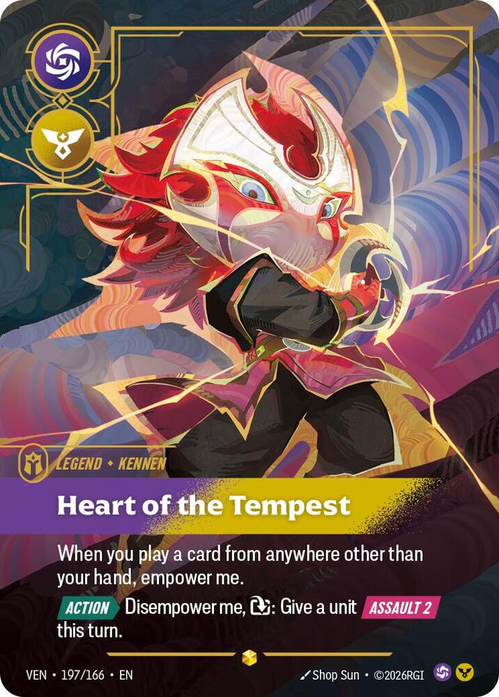 Yordle, Kennen - Heart of the Tempest (Overnumbered), Vendetta 197/166