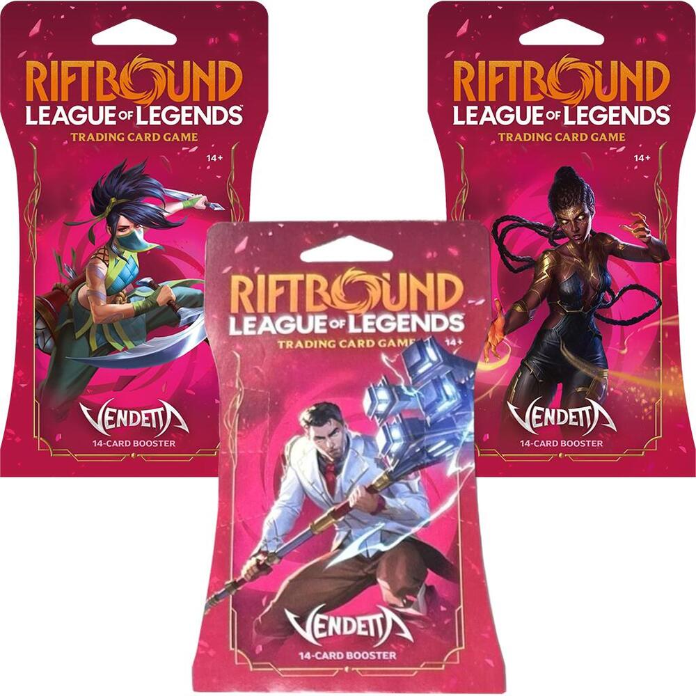 Vendetta - Sleeved Booster Pack Art Bundle [Set of 3], Vendetta P710856