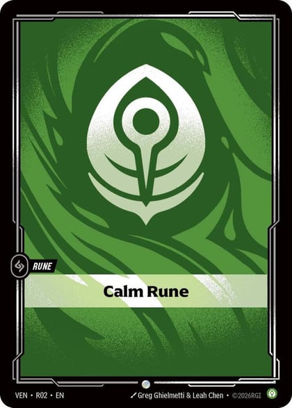 Calm Rune, Vendetta R02
