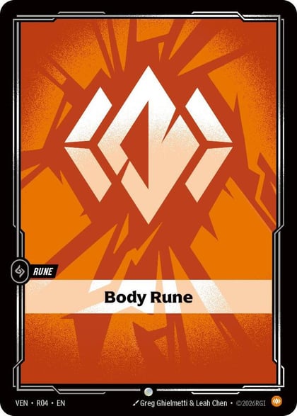 Body Rune, Vendetta R04