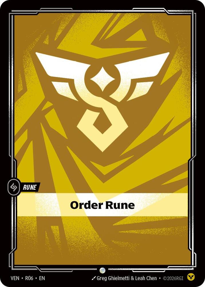 Order Rune, Vendetta R06
