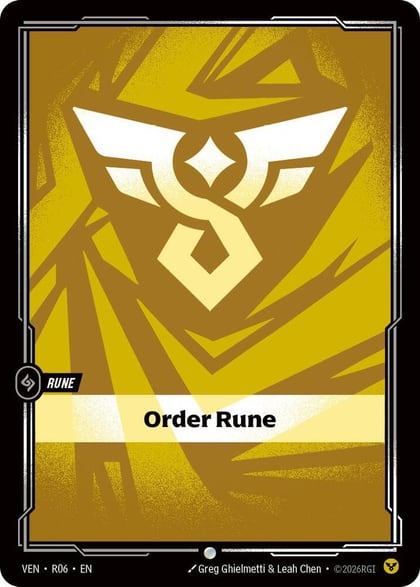 Order Rune, Vendetta R06