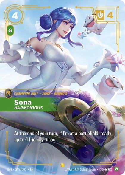 Sona, Harmonious, Vendetta SP2/006