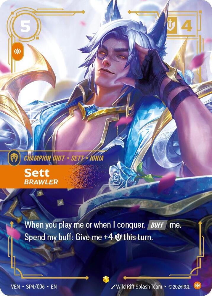Sett, Brawler, Vendetta SP4/006