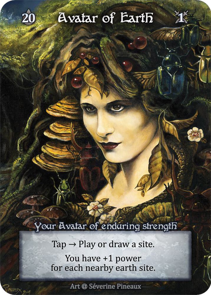 Avatar of Earth (Preconstructed Deck), Alpha #521526