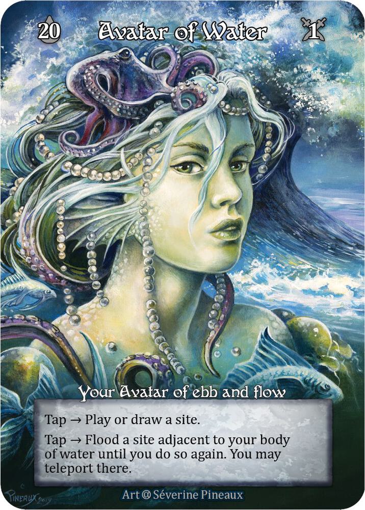 Avatar of Water (Foil), Alpha #521531