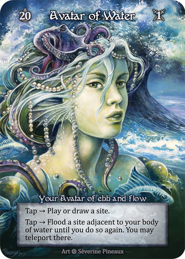 Avatar of Water (Preconstructed Deck), Alpha #521532