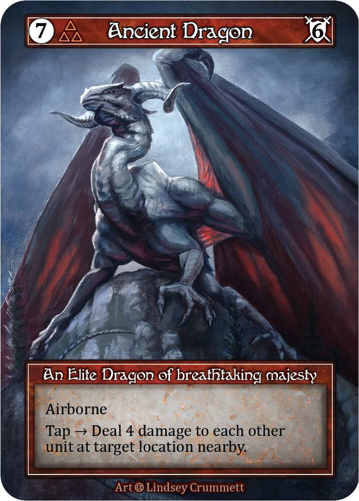 Ancient Dragon (Foil), Alpha #521579