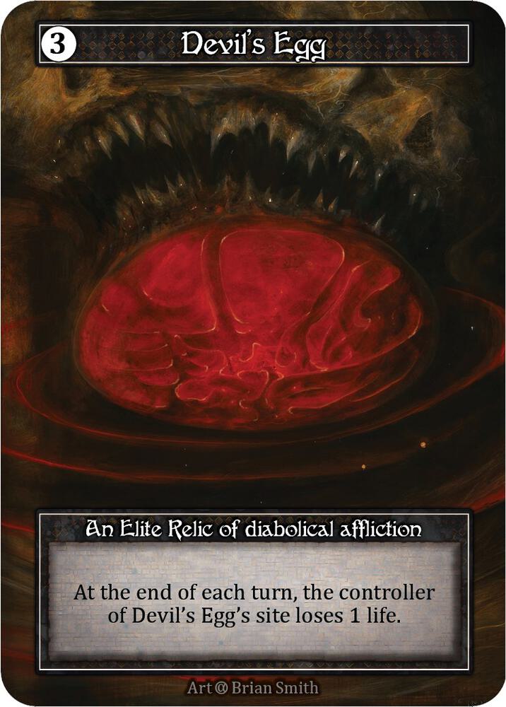 Devil's Egg (Foil), Alpha #521676