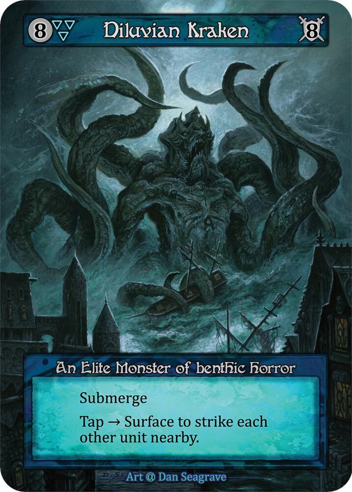Diluvian Kraken (Preconstructed Deck), Alpha #521682