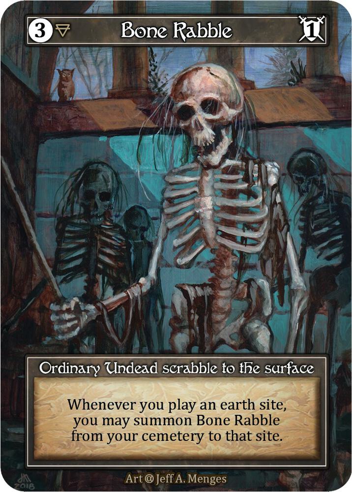 Bone Rabble (Foil), Alpha P521728
